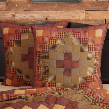 Heritage Farms Quilted Euro Sham 26x26 VHC Brands - The Fox Decor